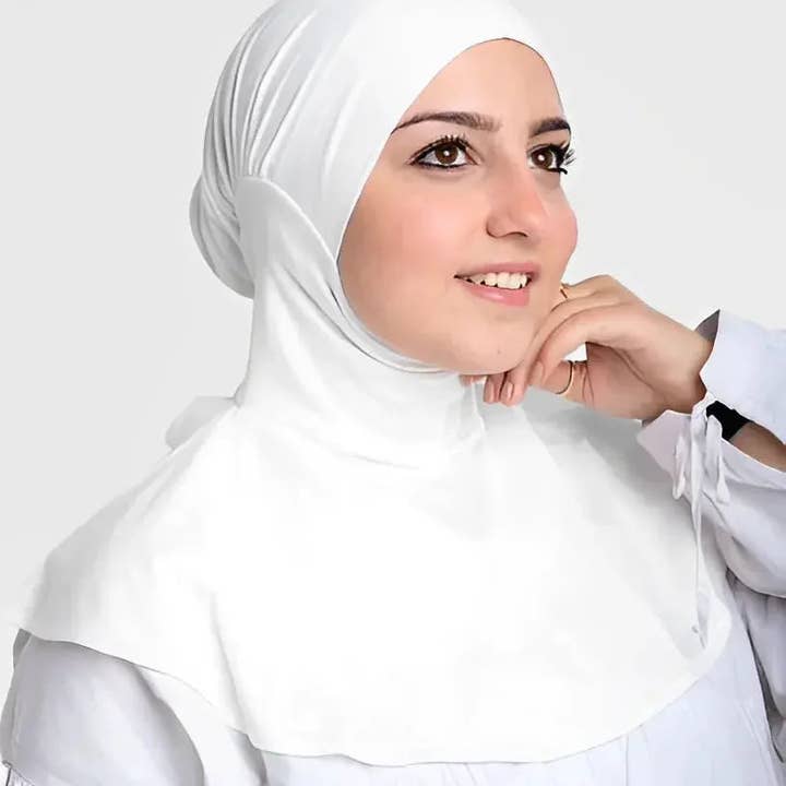 Palestinian Elegance - Wholesale Hijab - Women's - Full Neck Cap - Ultimate Comfort & Full Coverage2