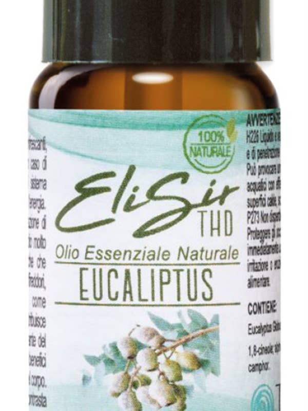 Elisir THD Naturlig Eukalyptus Æterisk Olie 15ml 1/12 for engroshandel hos Thd Tophouse