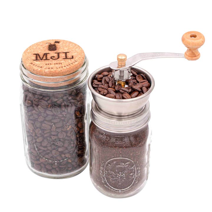 Mason Jar Lifestyle - Wholesale Coffee Grinder - Coffee and Spice Grinder Lid for Mason Jars