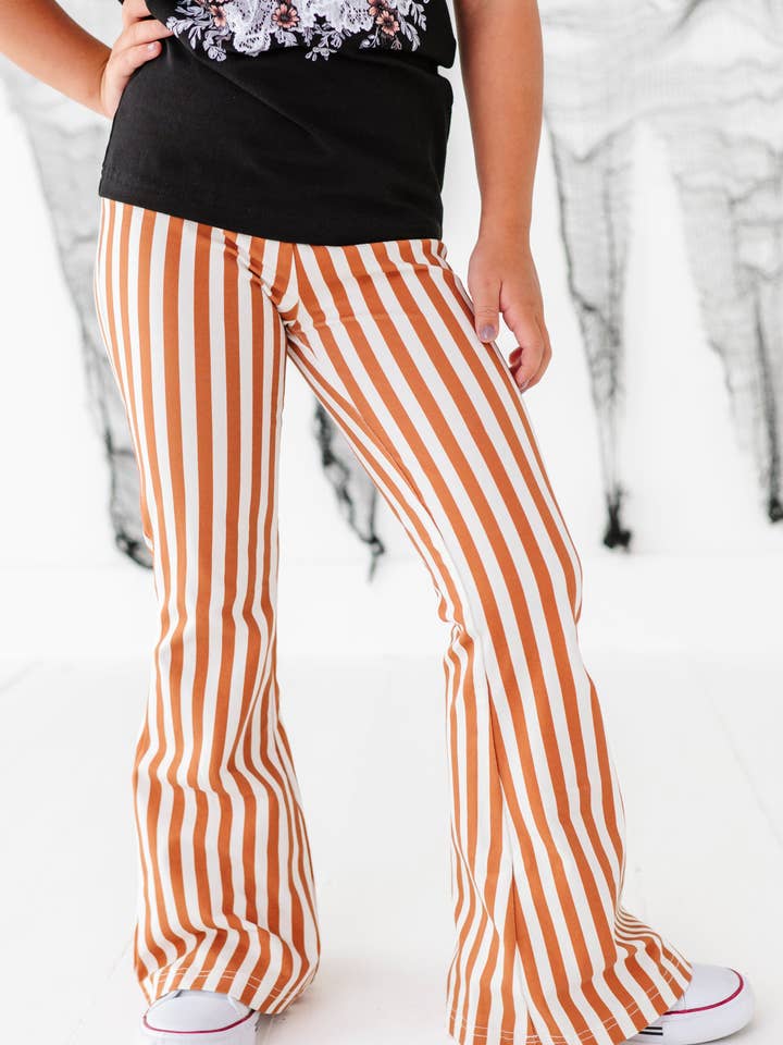 Rust Stripe | FLARES for wholesale by Made By Molly