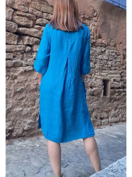 All colors Linen dress REF: 6584 for wholesale on Faire13