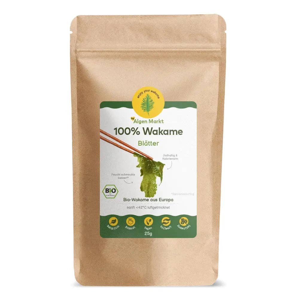 Algen Markt - Wholesale Protein/Superfood Powder - Wakame leaves0