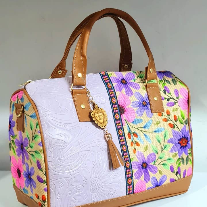 GMCE Global Trading, LLC - Wholesale Satchel - Women's - Artisan Handcrafted Satchel Embroidered Jute Bag8