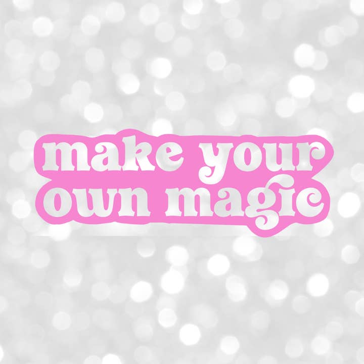 Autocollant Magique Créez votre propre pour la vente par Sincerely Silly Goods