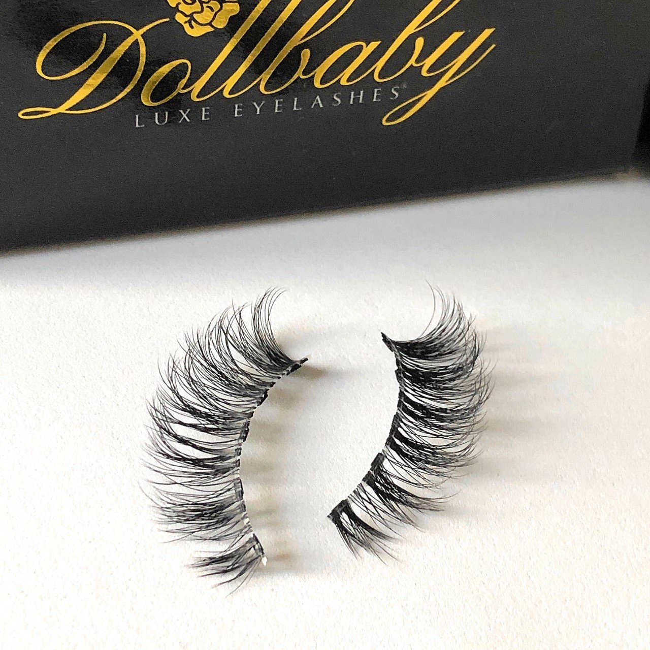 Dollbaby London Lashes - Vendita all'ingrosso Ciglia finte - Marbella - Ciglia magnetiche in finto visone, con fascia trasparente9