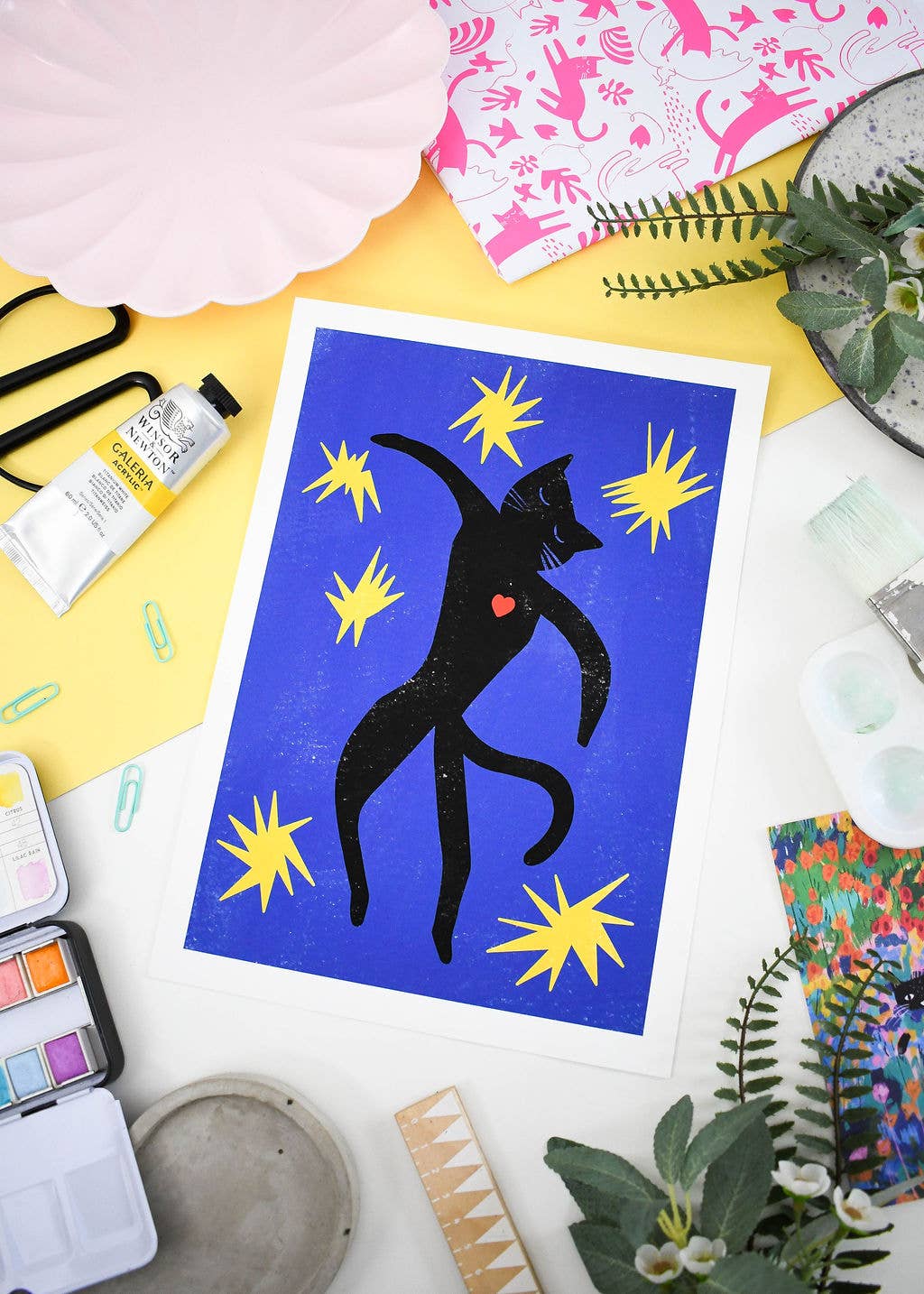 Niaski - Feline Fine Art (USA DUTIES PAID) - Vente Affiche d'art - Imprimé pour chat Catisse Icatrus2