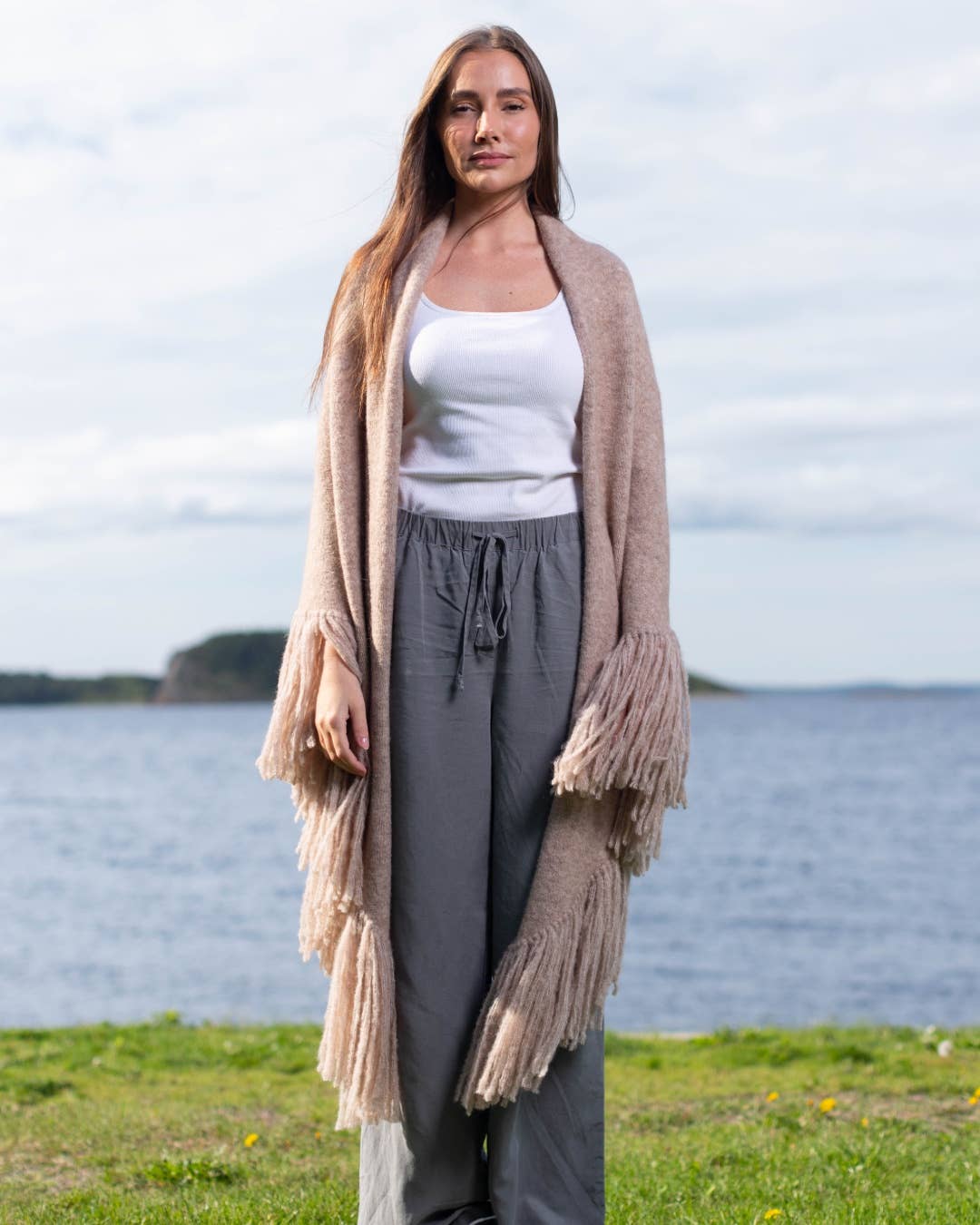 Merete Dèhn - Wholesale Wrap - Women's - Daisy Shawl - Alpaca & Merino Wool8