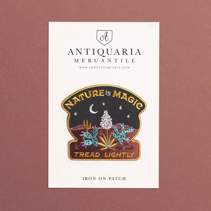 Antiquaria - Wholesale Patch - Nature is Magic Embroidered Patch2