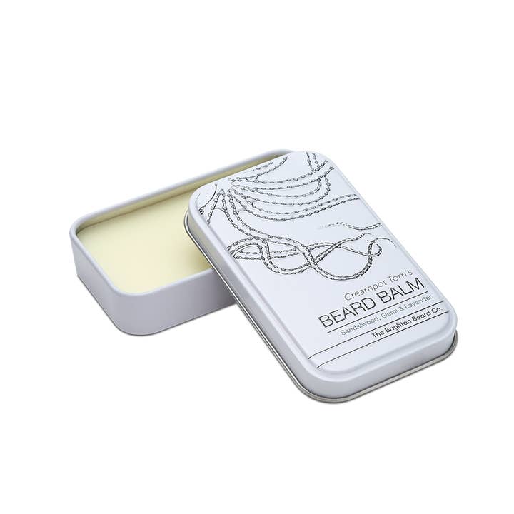 The Brighton Beard Co. – wholesale Beard styling product – Creampot Tom's Sandalwood, Elemi & Lavender Beard Balm