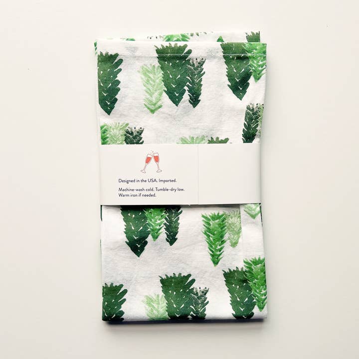 Gert & Co - Wholesale Tea Towel - Forest Trees Kitchen Towel | Cabin Tea Towel5