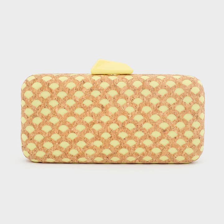 POCHETTE EN LIÈGE NADIA AVEC IMPRIMÉ - N66 pour la vente par NALI'