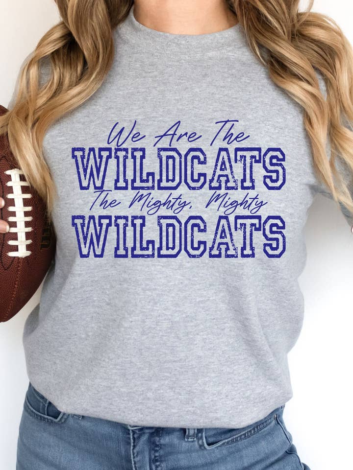 Custom Mighty Mascot Sweatshirt for wholesale by American Threadz Apparel