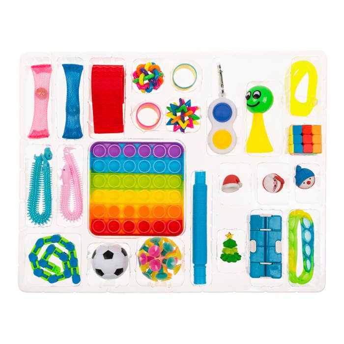 Out of the blue KG - Wholesale Fidget Toy - Kids - Fidget Toy Advent Calendar, 24 different toys,3