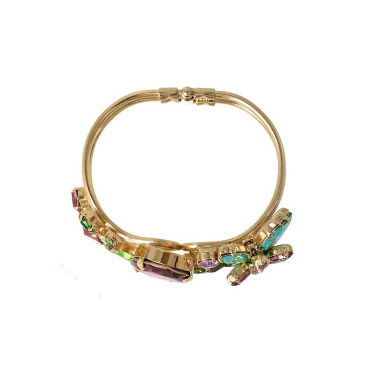 OTAZU - Wholesale Cuff Bracelet - Karin Bloemen Statement Cuff - Gold, Handmade2