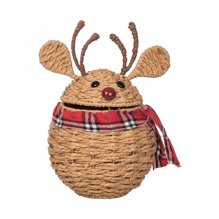 Christmas Reindeer Candy Basket for wholesale by C&F Home