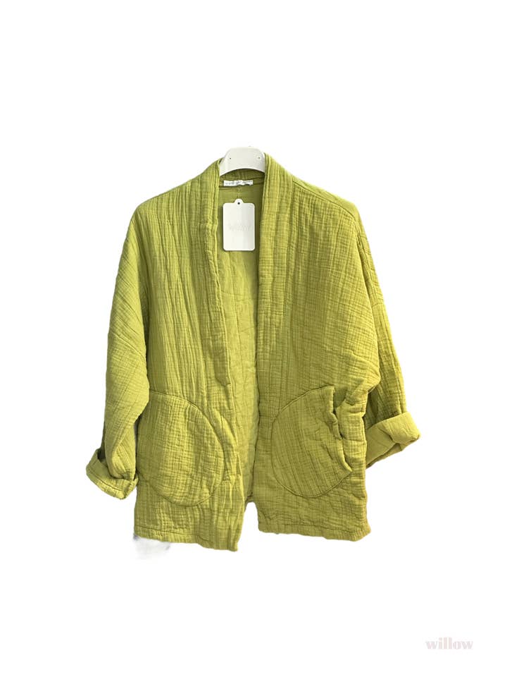 Moonsun - Wholesale Jacket - Women's - #5230 cotton-gauze kimono-style jacket12