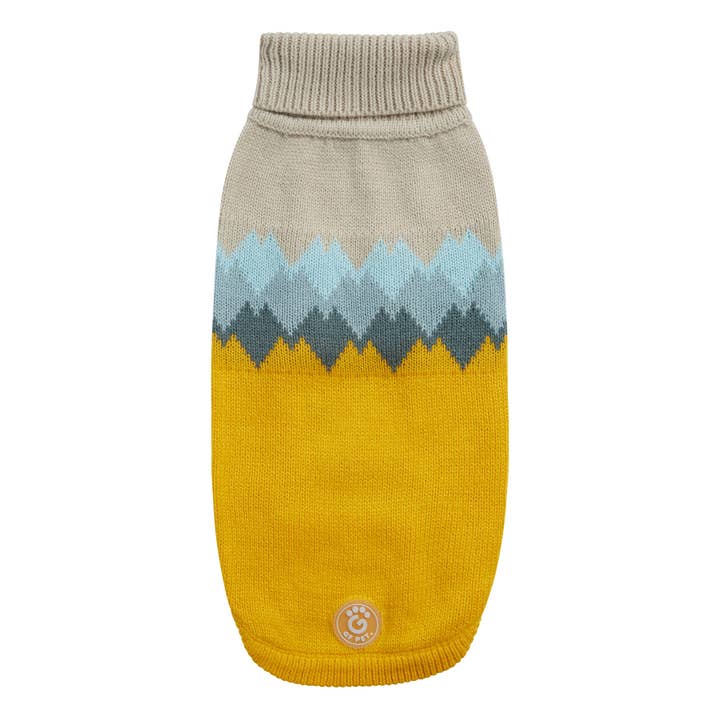 Fireside Sweater - Yellow for wholesale by GF Pet