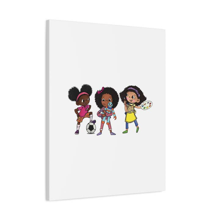 Ikuzi Dolls - Wholesale Art Print - Kids & Baby - Kids' Canvas Wall Art - Playful Characters for Creative Spaces183