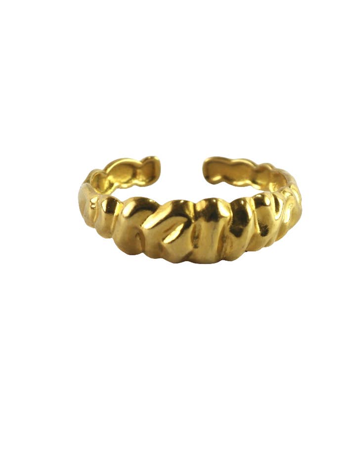 Strahlende Kante Ring for wholesale by Positiva Jewelry