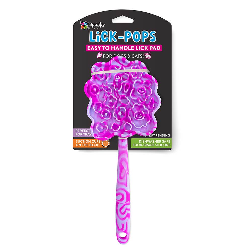 Spunky Pup - Vente Tapis de gamelle – chien - Lick Pops - Spatules à lécher pour chiens et chats10