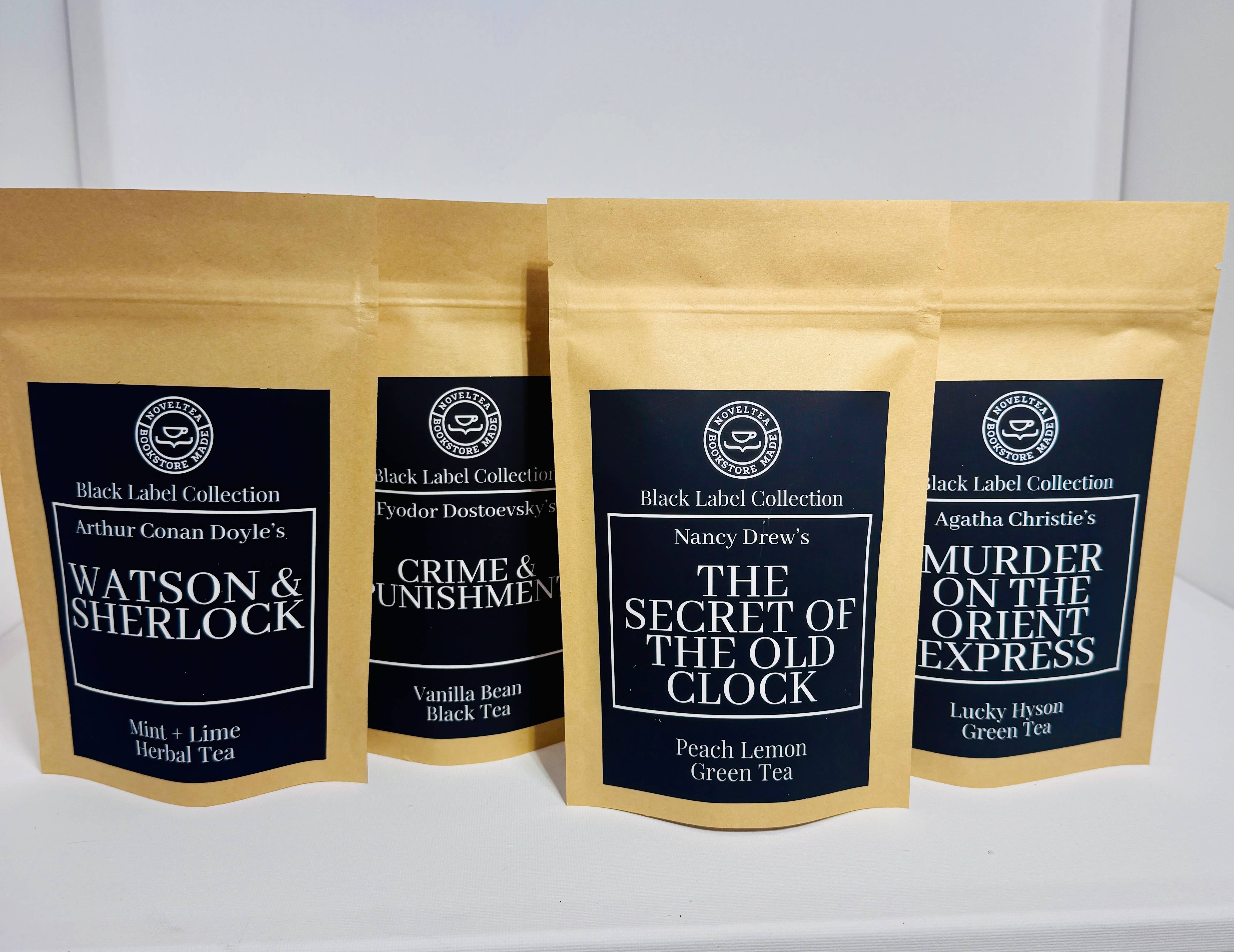 NovelTea Bookstore & Gifts - Vendita all'ingrosso Tè sfusi - Ispirato all'Assassinio sull'Orient Express - Tè verde3