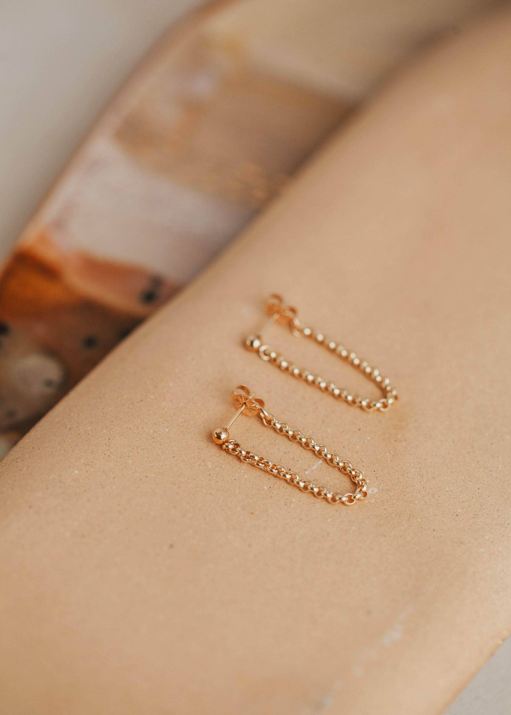 Hello Adorn - Wholesale Dangle Earrings - Annex Studs | 14kt Gold Fill + Sterling Silver
