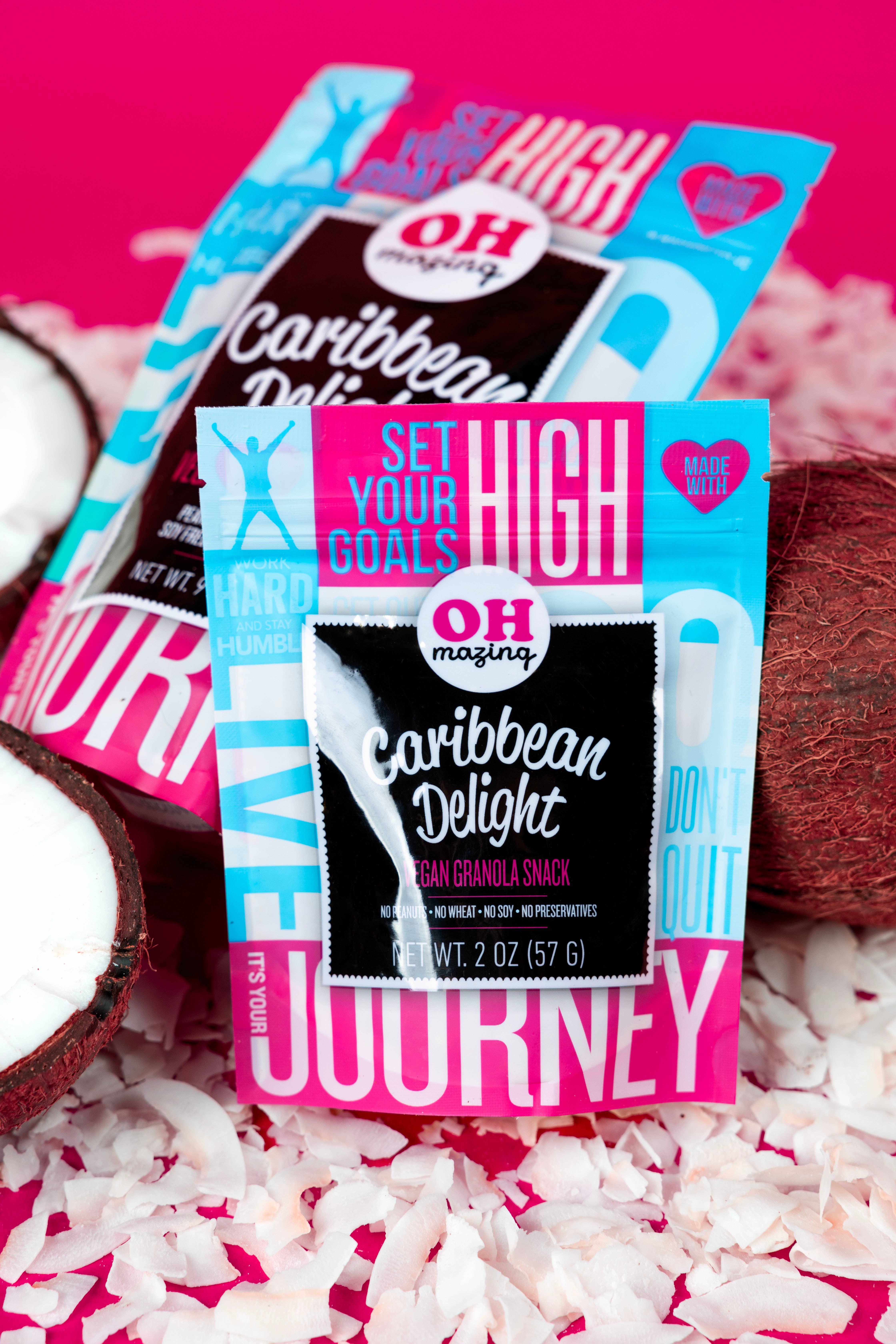 Oh Mazing Granola - Wholesale Granola - 2oz Caribbean Delight Granola Snack, Gluten-free, Soy-free2