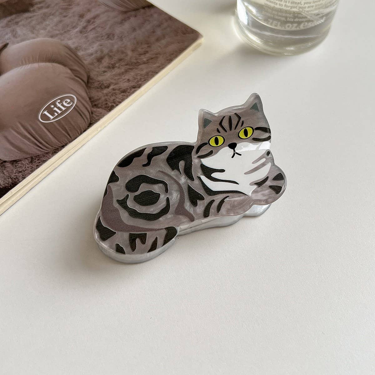 ACCITY - Wholesale Hair Clip - Women's - Cute Animal Hair Claw Cat & Dog Medium Shark Clip_CWAHA57015