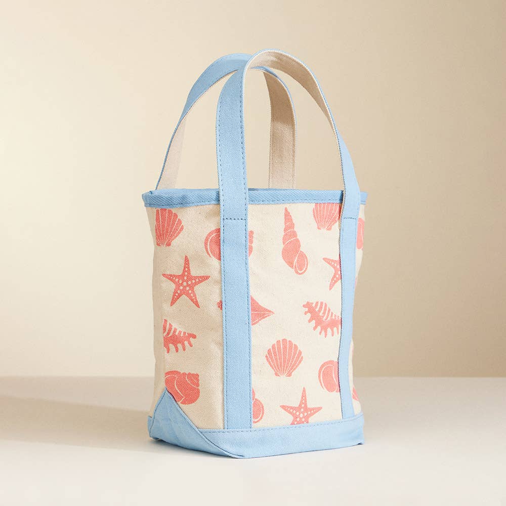 Sensibling Corp. - Wholesale Tote Bag - Women's - Sea Shell Starfish Pattern Tote Bag1
