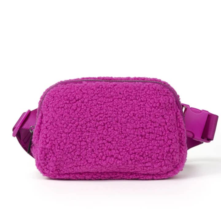 Babs + Birdie - Wholesale Belt Bag - Women's - Sherpa Belt Bag | Sling Bag | Waist Bag10