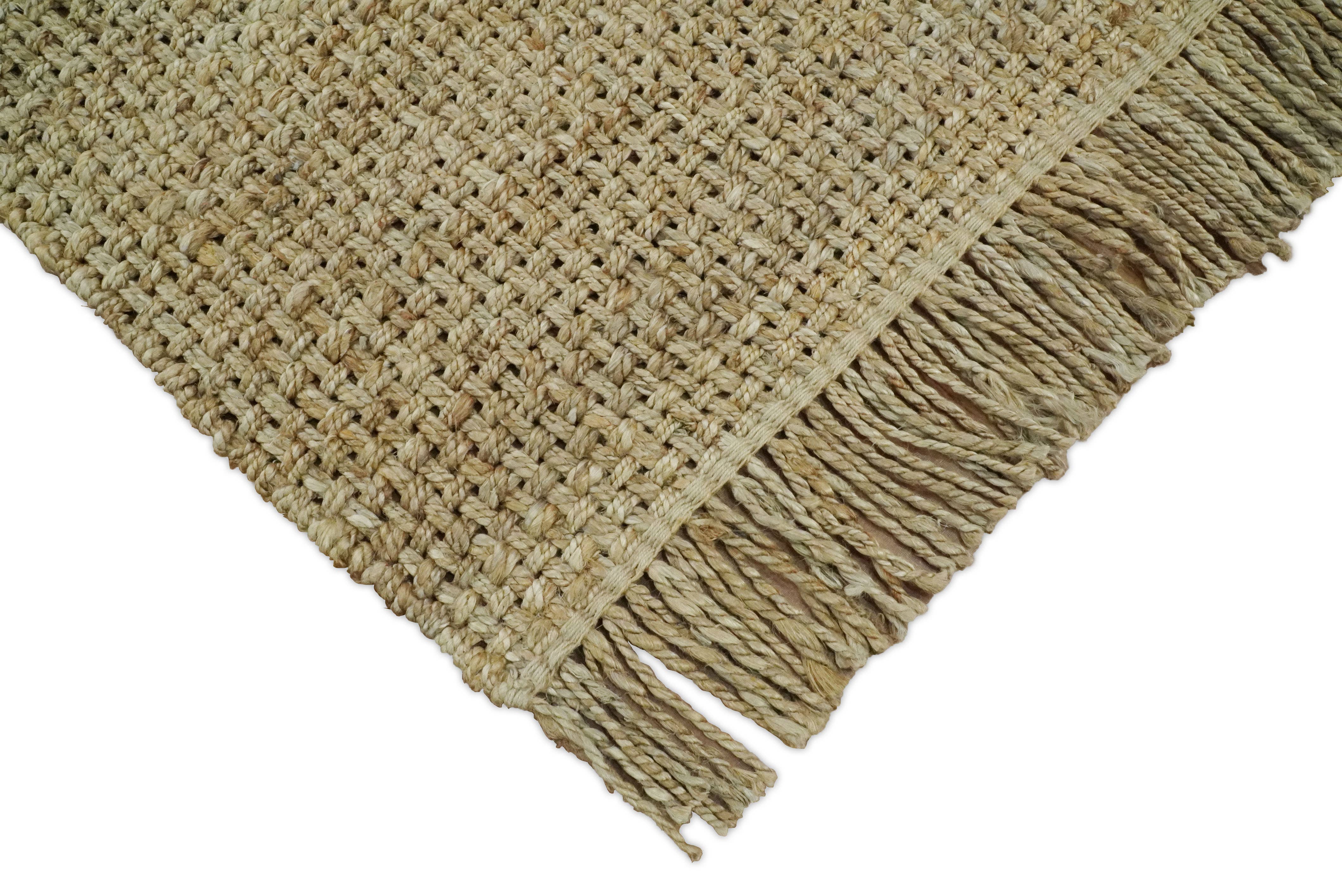 The Rug Decor, Inc. - Wholesale Area Rug - Hand-Braided Natural Rug Made with Jute JR0076