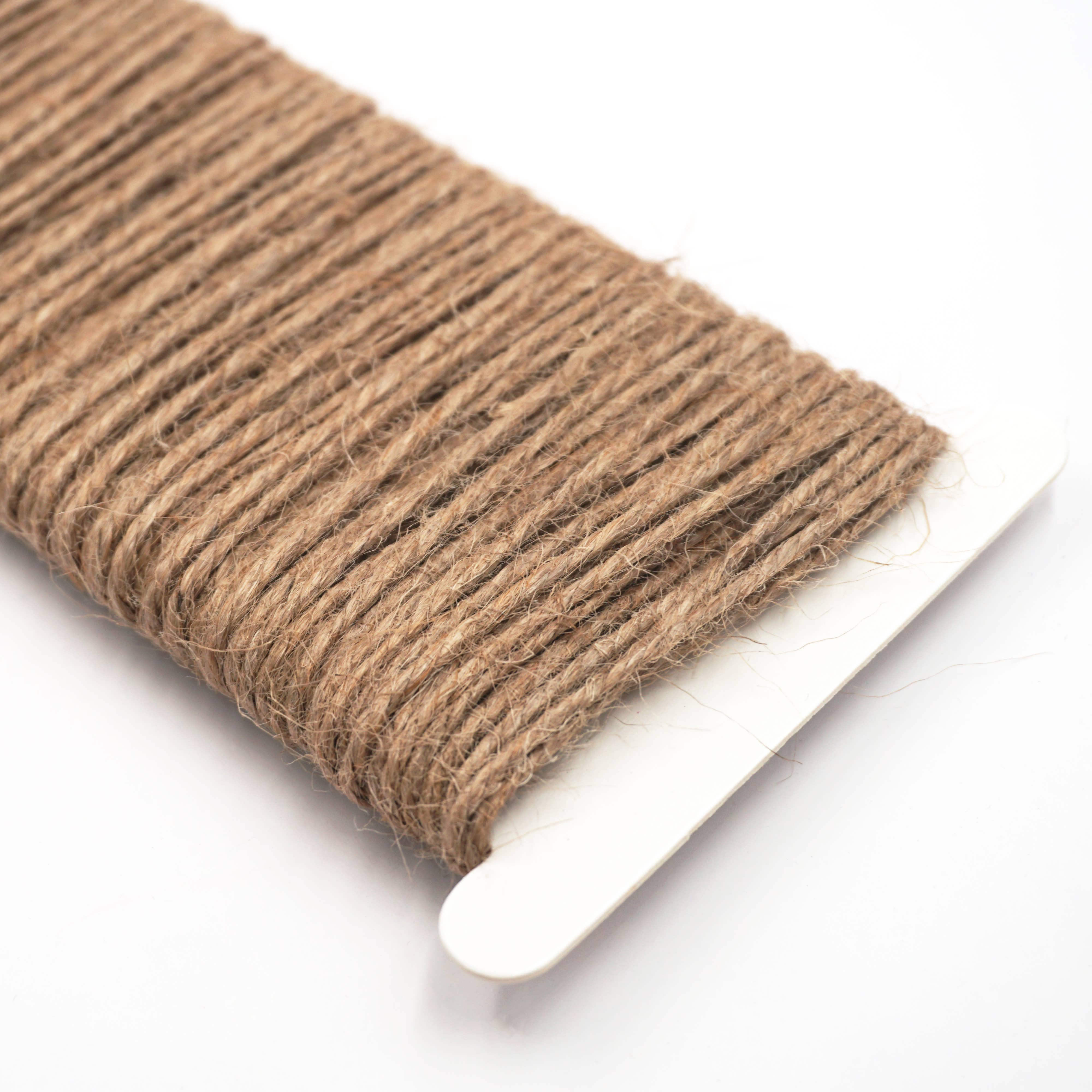 Angels Craft - Wholesale Craft Supplies - Natural Jute Cord, 20yd 1-ct1