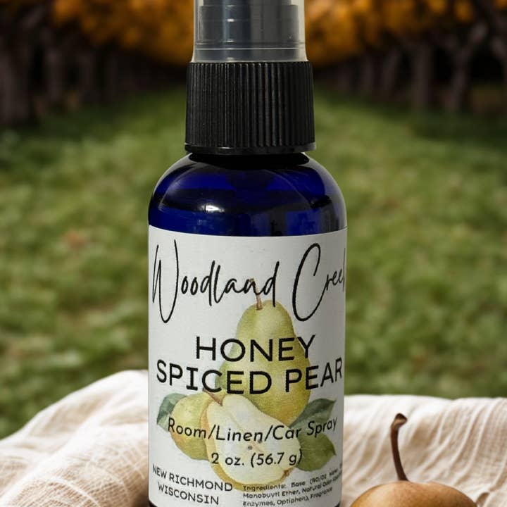 Woodland Creek Candles - Wholesale Room & Linen Spray - Honey Spiced Pear Room Spray1