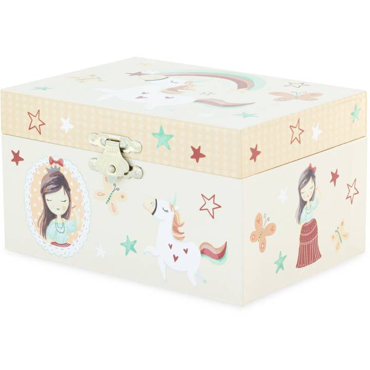 Ulysse Couleurs d'Enfance - Wholesale Muziekdoosje - Kinderen en baby - UNICORN MUZIEKKIST (RECHTHOEK)2