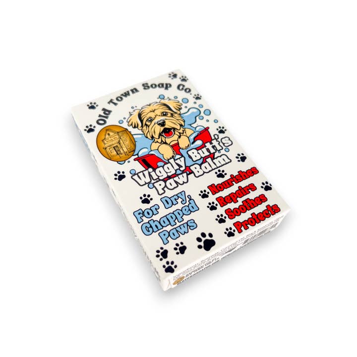 Old Town Soap Co. - Wholesale Pet Paw Protection - Wiggly Butt's Dog Paw Balm2