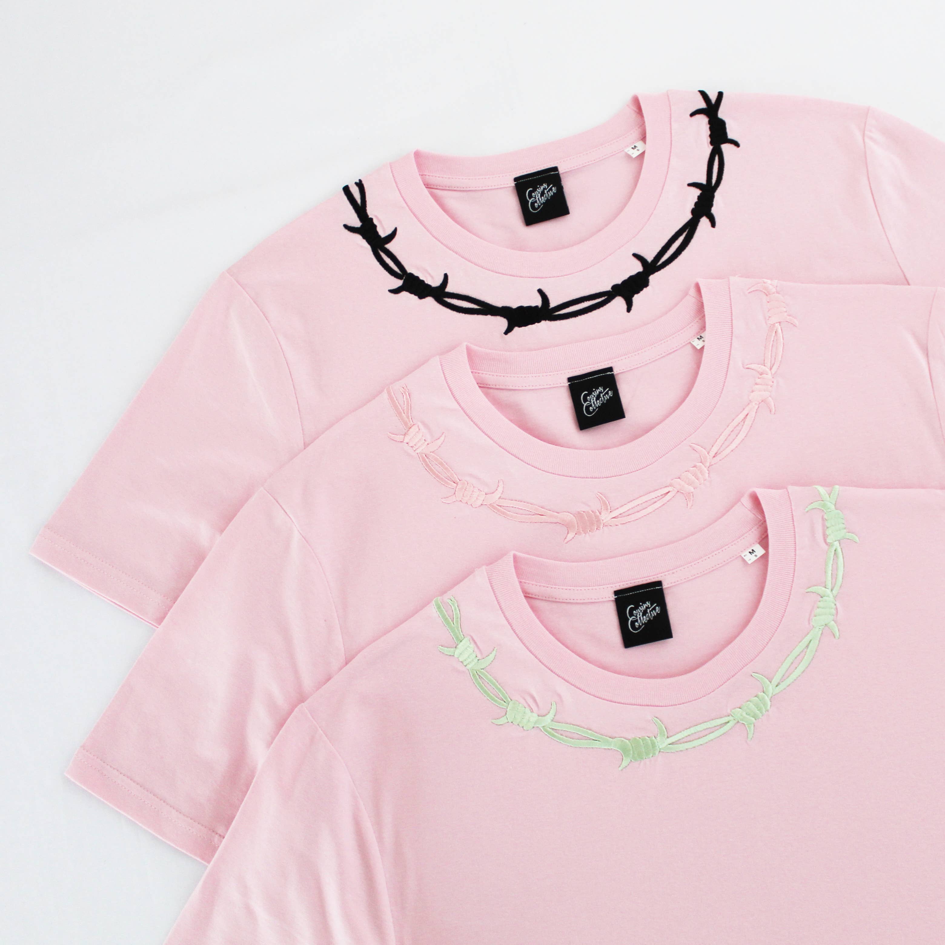 Cousins Collective - Wholesale T-Shirt - Unisex - Barbed Wire Tattoo Embroidered Unisex T-shirt8