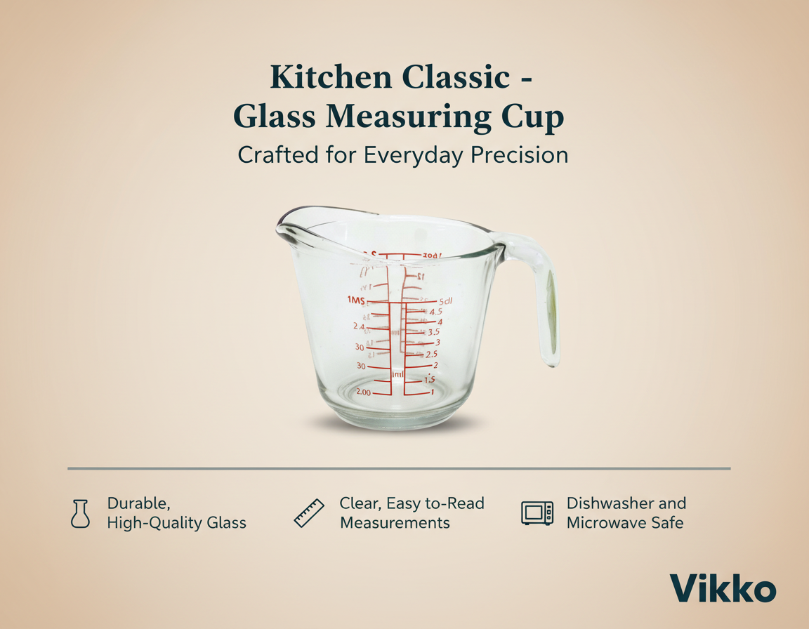 Kadra Kitchenware - Wholesale Measuring Cup - Kitchen Classic -  Glass Measuring Cup3