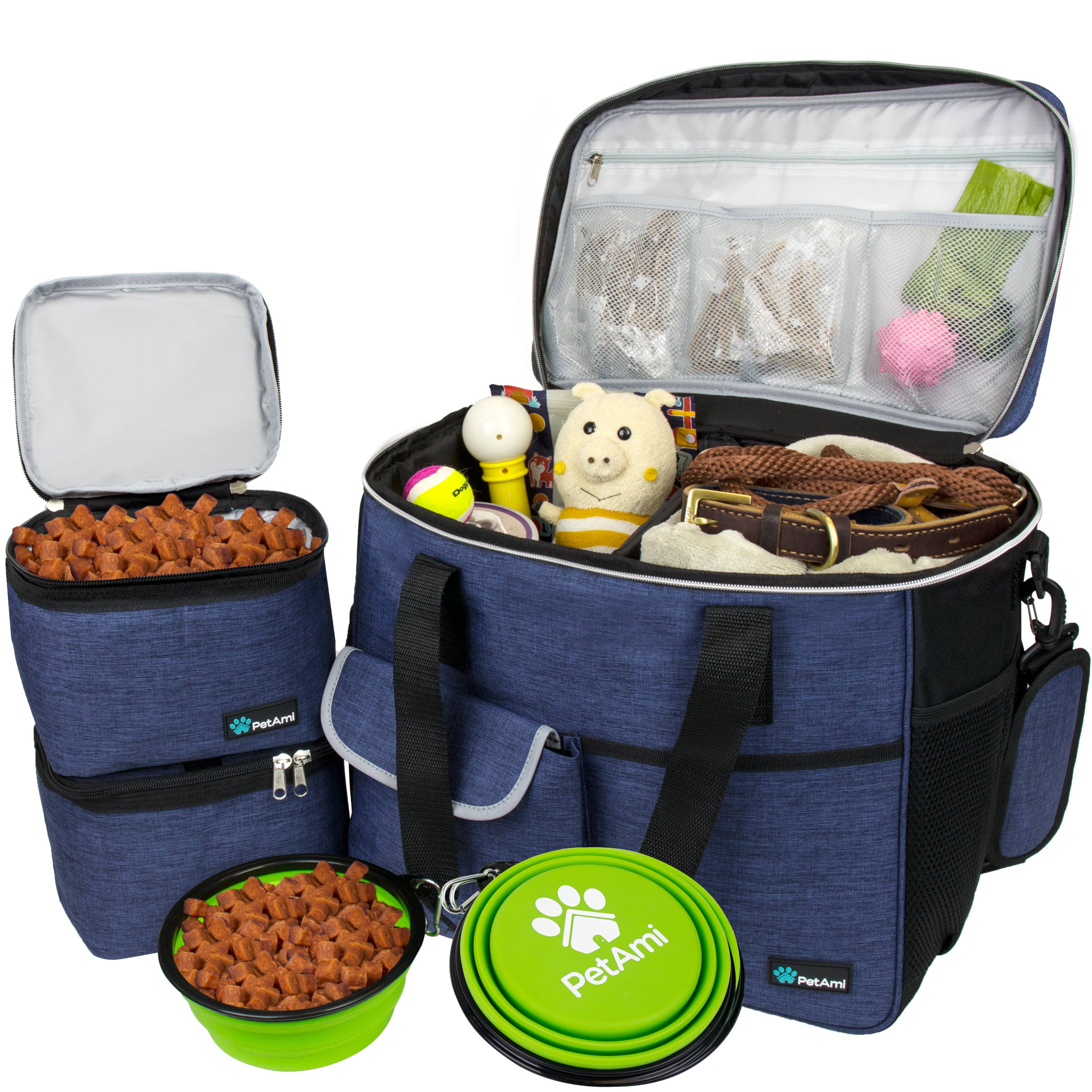 PetAmi - Vendita all'ingrosso Trasportino - Cani e gatti - Borsa Organizer Deluxe da Viaggio per Animali103