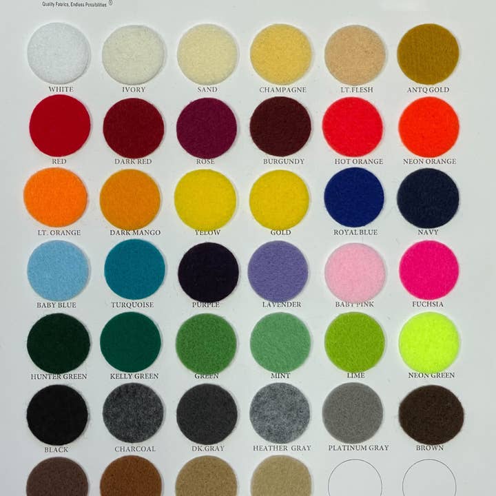 Felt Fabric | Soft Felt Roll for Crafts Sewing | 20 Yards and other Purchase Wholesale felt rolls. Free Returns & Net 60 Terms on Faire trending on Faire.