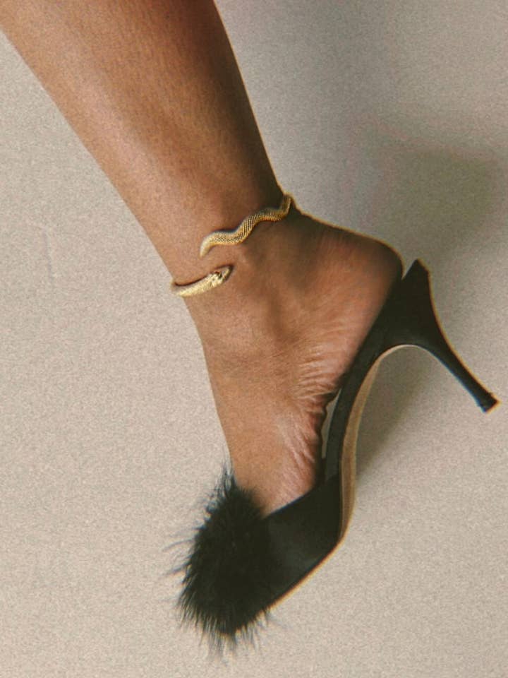 Sata Snake Cuff for wholesale by Knature The Label