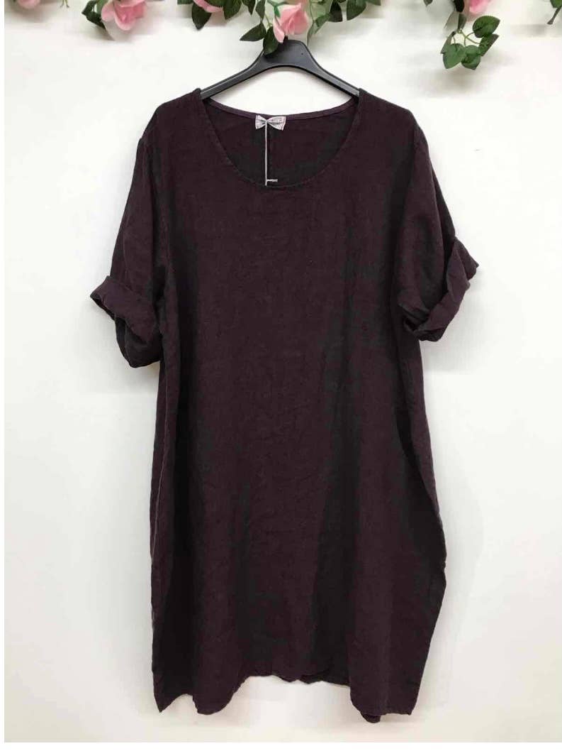 LINEN & COTTON HOUSE – Großhandel Kleid – Damen – Leinenkleid 167 Frühling Sommer Kollektion52