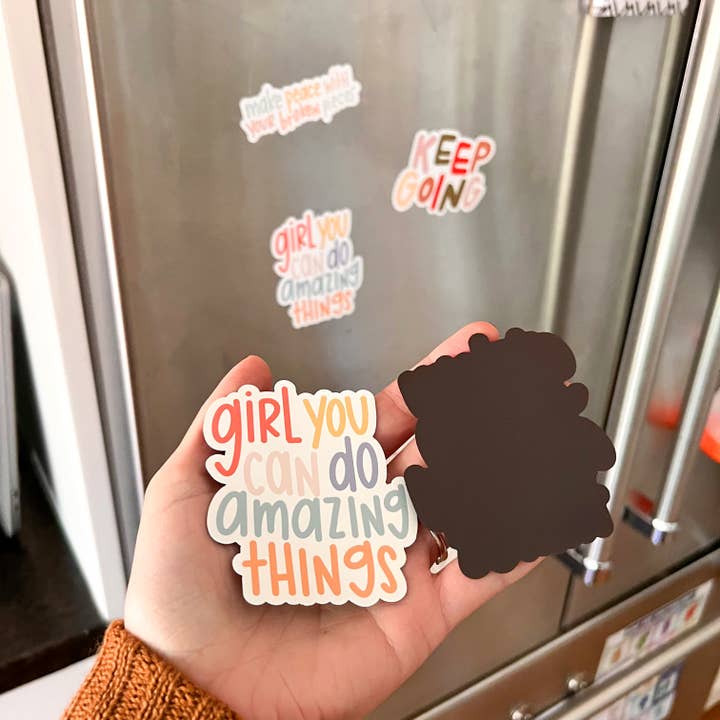 swaygirls – wholesale Magnet – Magnet | Tjej du kan göra fantastiska saker | Refigerator magnet5