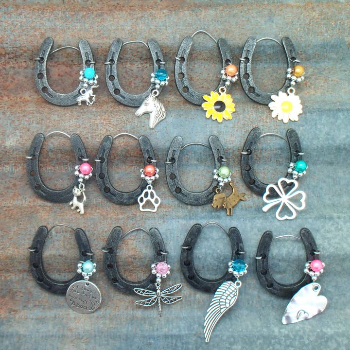 The Lucky Horse Company - Wholesale Ornament - Lil Bit Mini Lucky Horseshoe Ornaments- BEST SELLER MIX 0