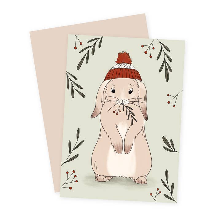 Biglietto pieghevole Bunny per la vendita all'ingrosso da parte di Sarah von Rickenbach