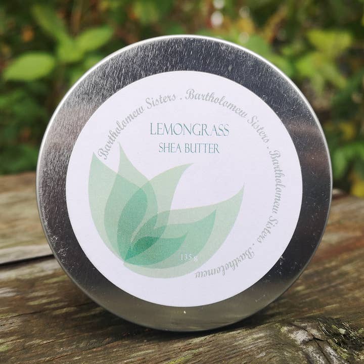 Lemongrass Shea Body Butter for wholesale by Bartholomew Sisters