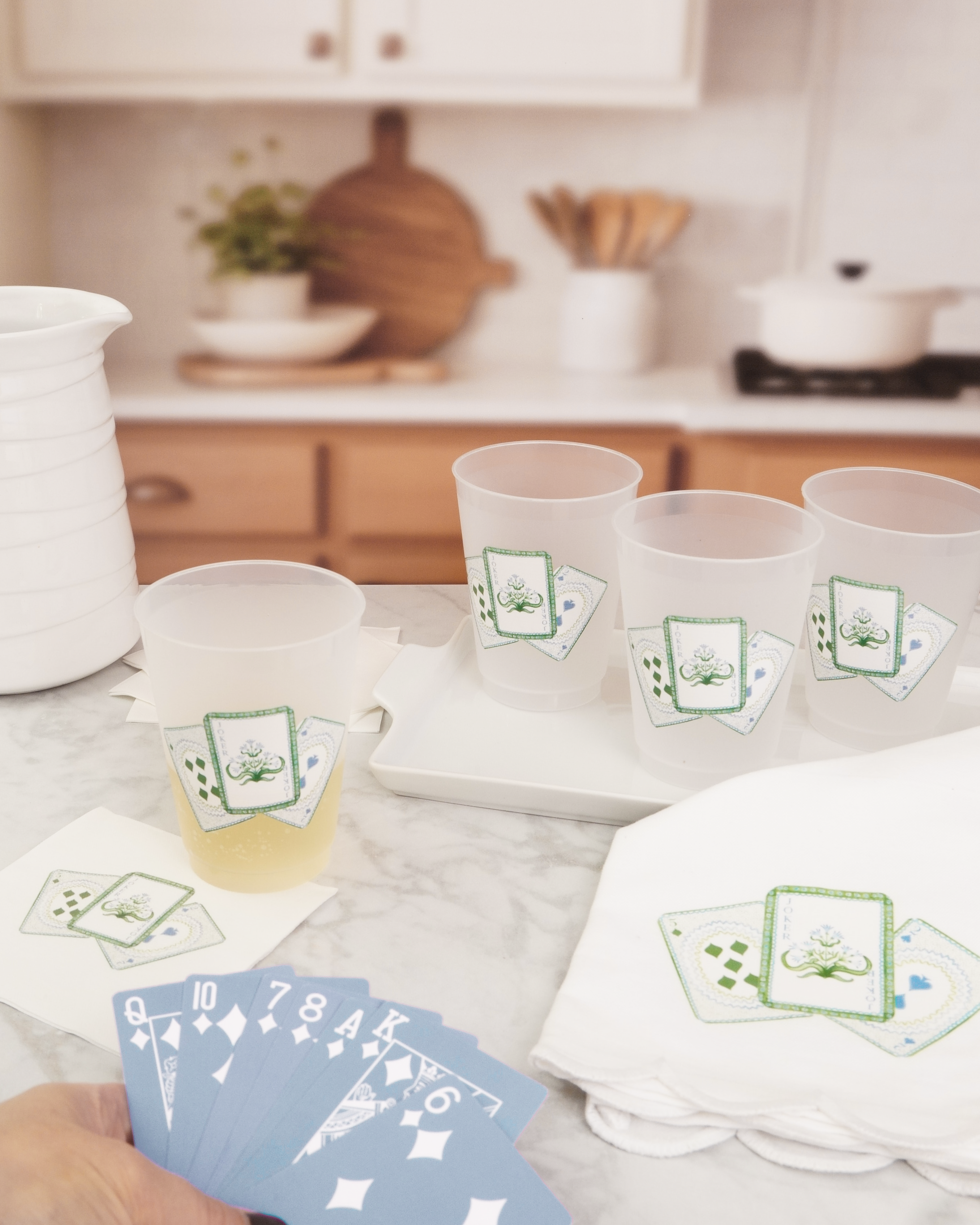 Busy Bee Gift - Wholesale Disposable Coasters - Canasta Playing Card Coasters - Thick Paper4