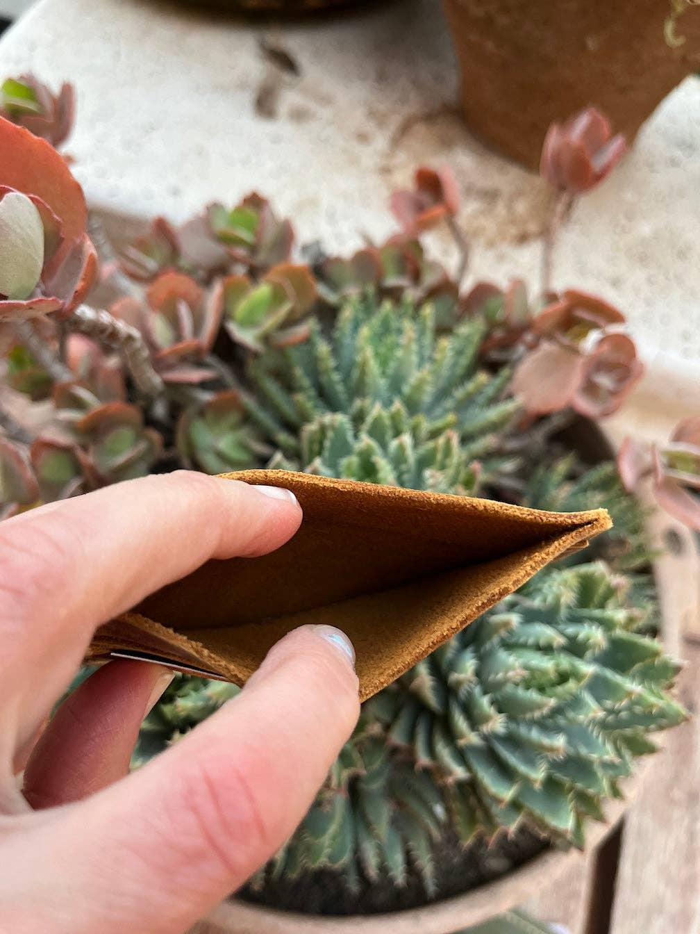 Woven With Hope - Wholesale Wallet - Men's - Card Wallet-Hickory3