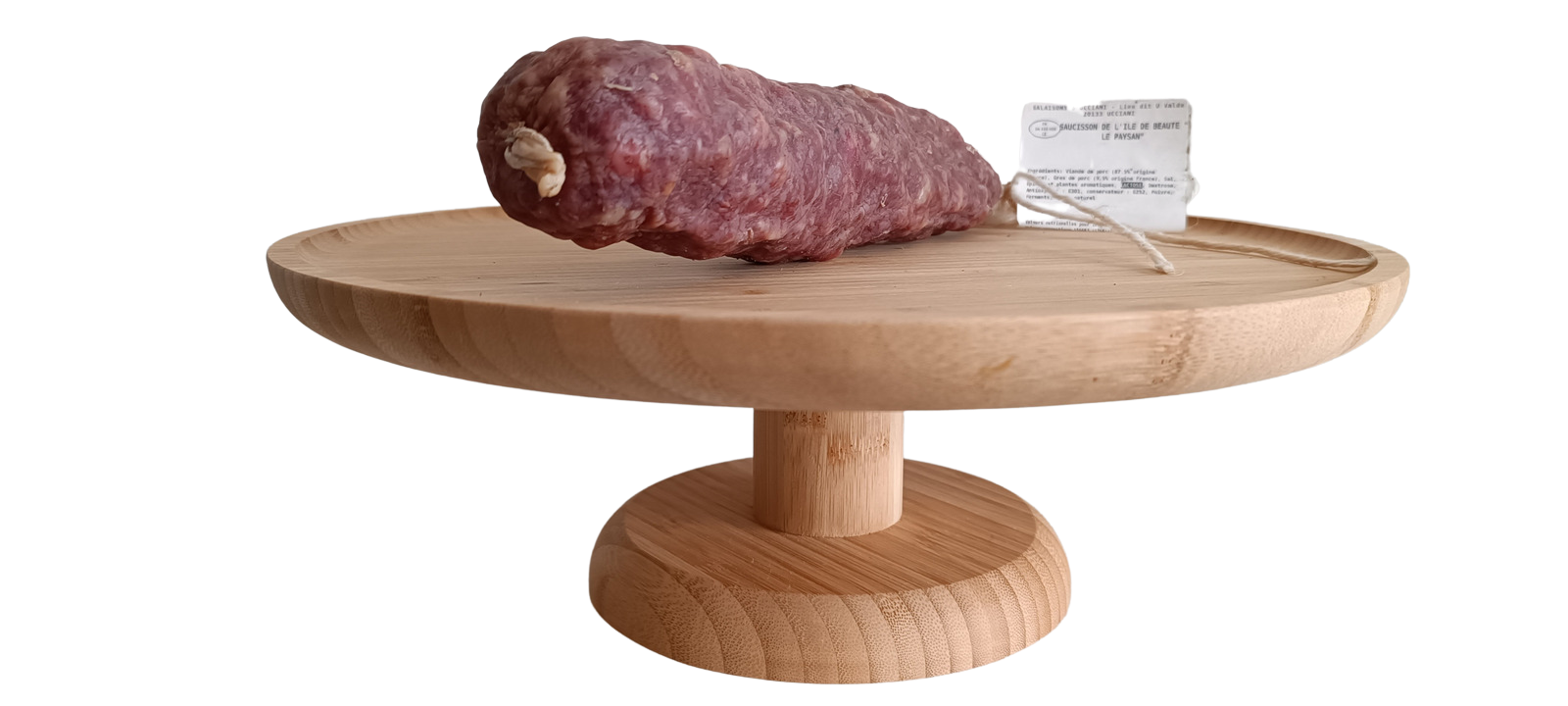 LuxFood-Shop - Wholesale Salami - Whole Corsican peasant sausage 400 g Salaisons d'Ucciani1