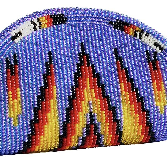 BEADS CORNER - Wholesale Coin Purse - Women's - Native Inspired Ethnic Style Seed Bead Beaded Coin Purse