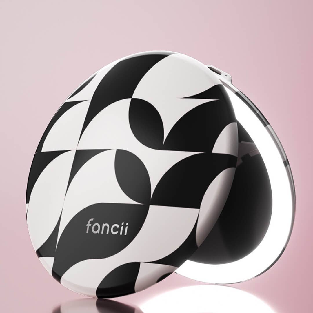 Fancii - Wholesale Compact Mirror - Taylor 5" Compact Mirror with LED Lights3